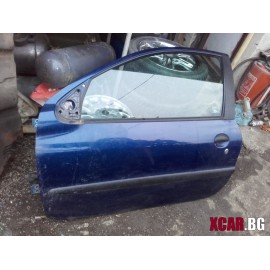 Врата лява.Цената е за необорудвана. PEUGEOT 3-вр.206 1.1i 60 к.с. 1999г.